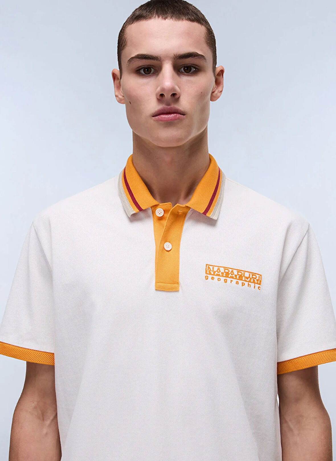 Napapijri NP0A4ILYN1A1-E-MURLO SS Beyaz Relaxed Erkek T-Shirt