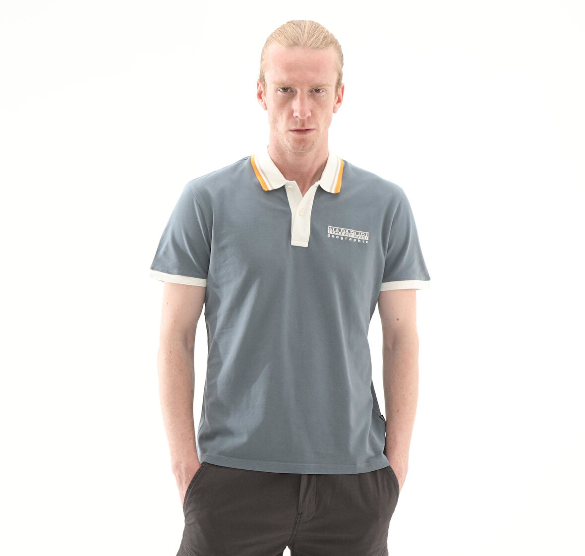 P0A4ILYG1Y1-R Napapijri E-Murlo Ss Erkek T-Shirt İndigo
