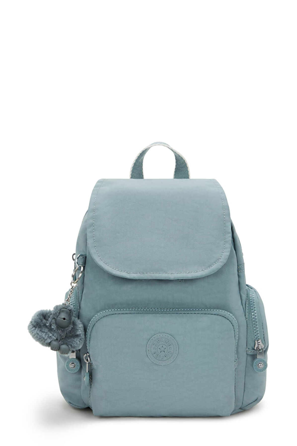Kadın City Zip Mini Basic Sırt Çantası - Mavi | undefined