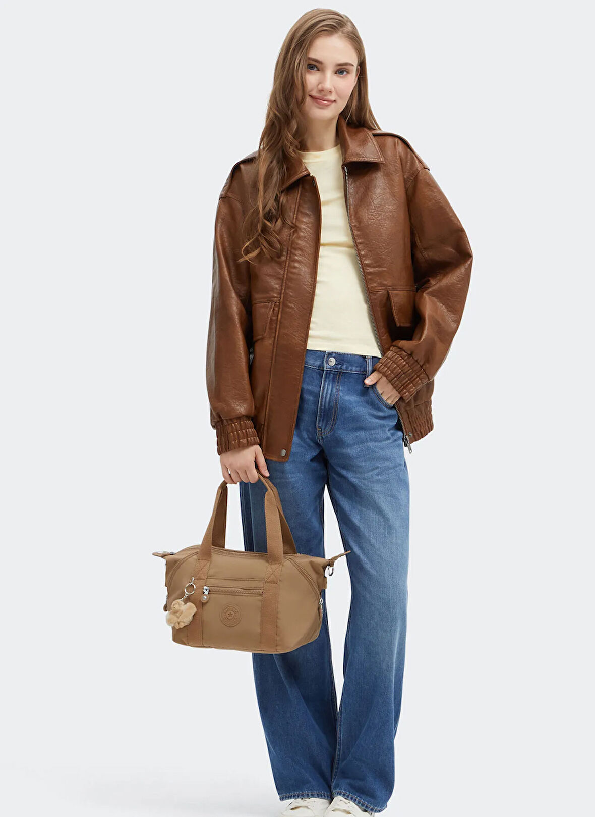 Kipling Taba Kadın Omuz Çantası ART MINI