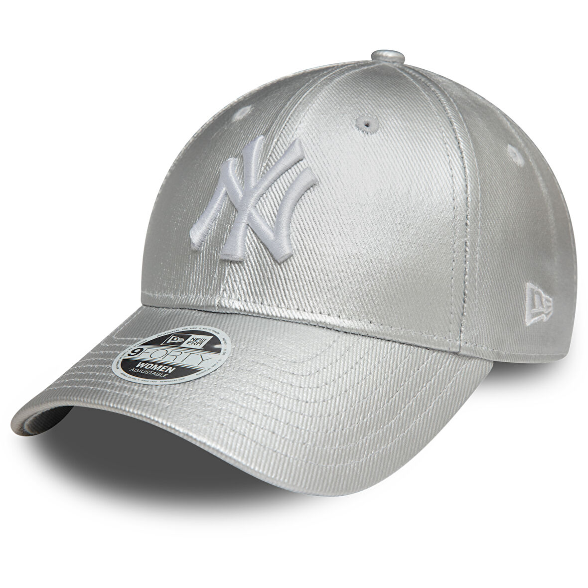 New York Yankees Kadın Met Denim Gümüş 60595374 Şapka