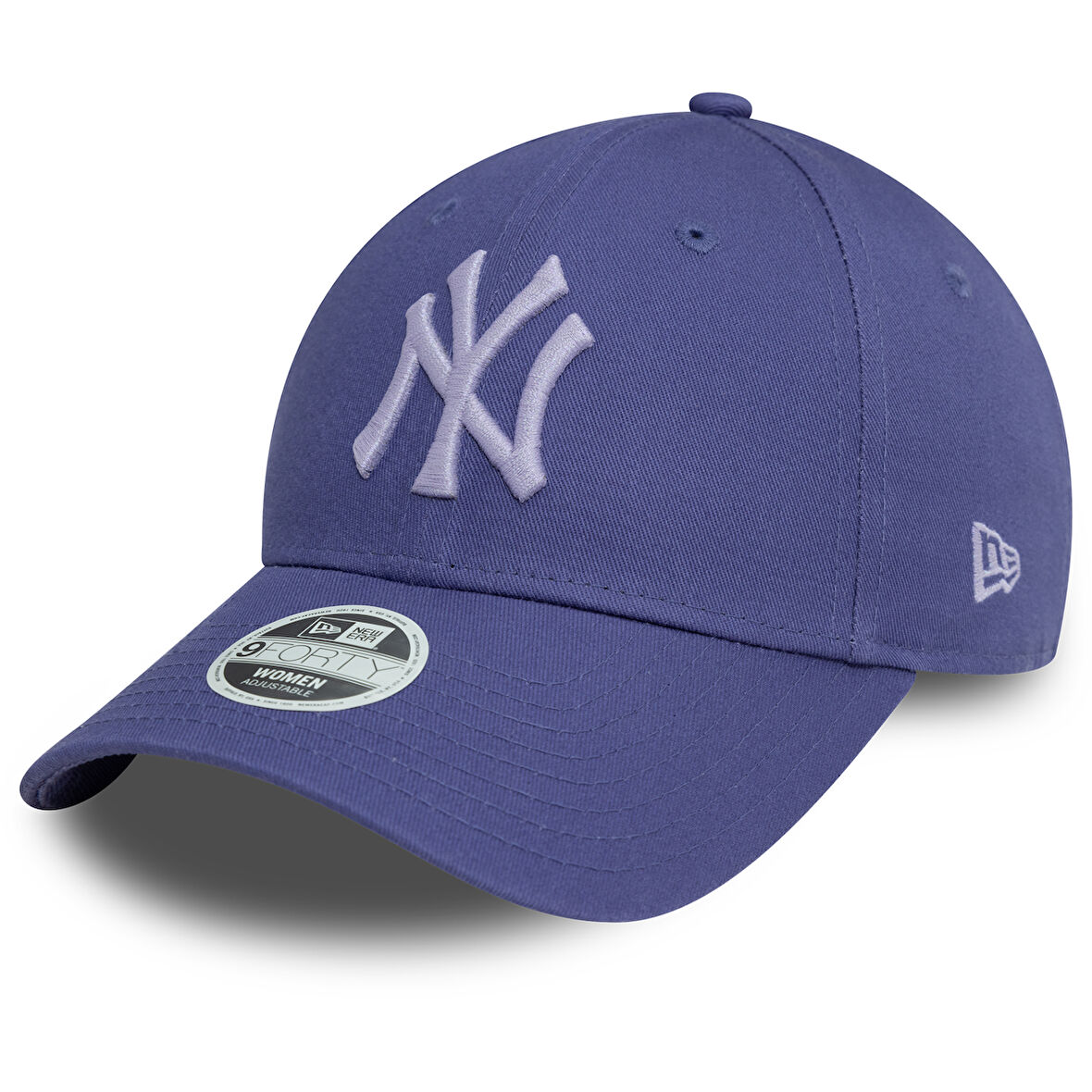 New York Yankees Kadın Metalik Logo Mor 60595490 Şapka