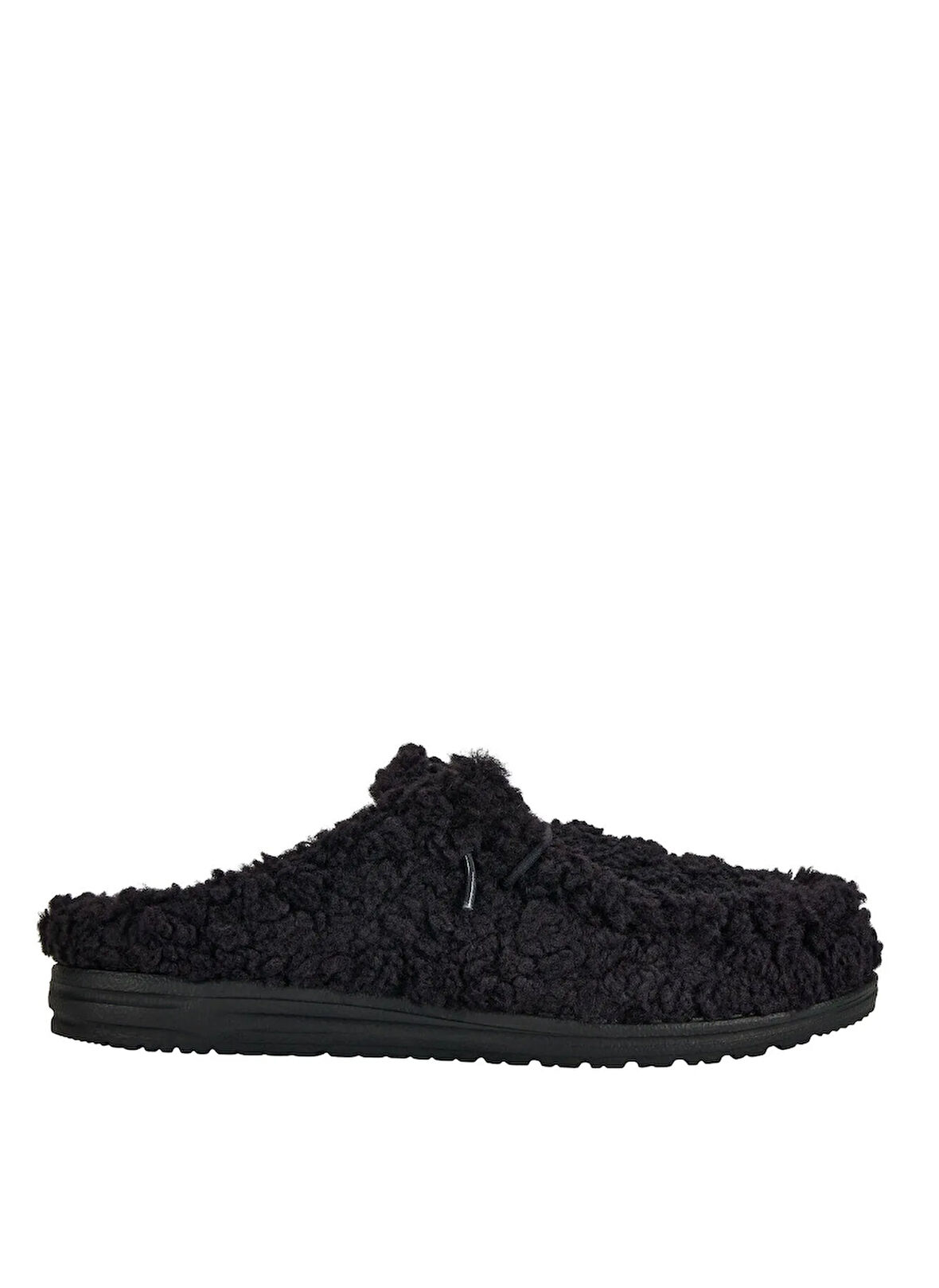 Hey Dude Yün Siyah Erkek Günlük Ayakkabı Wally Slipper