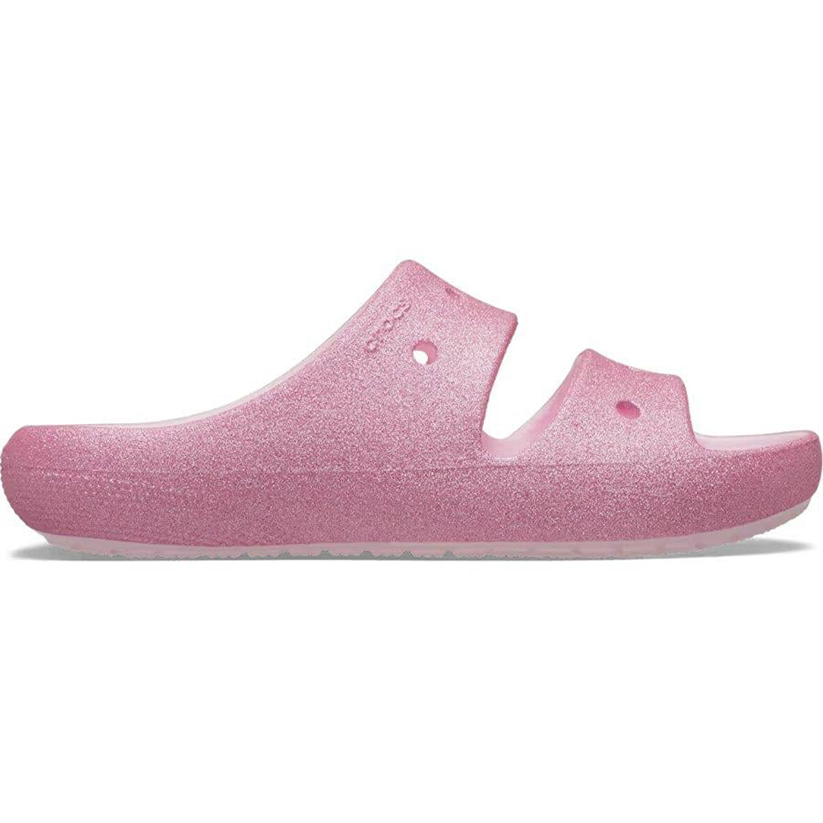 Crocs Classic Glitter Sandal v2 K Çocuk Terlik 209705-6ZW Pink Milk