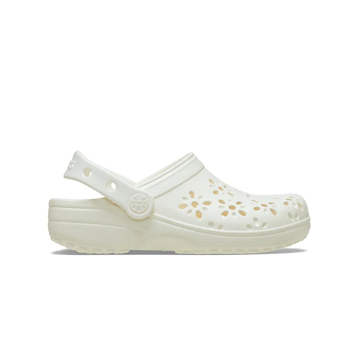 Crocs Classic Floral Cut Out Clog Kadın Terlik 210927