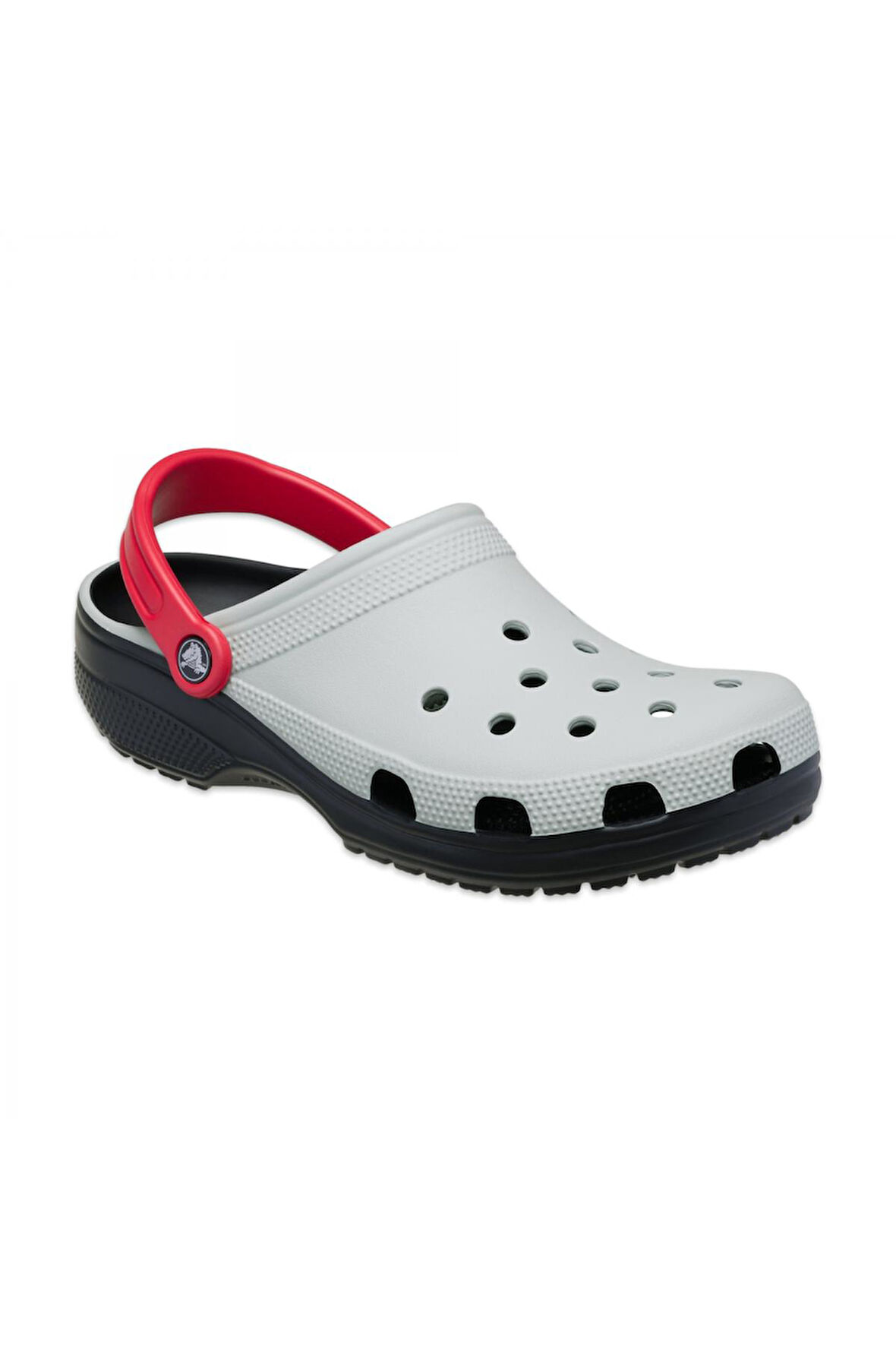 Crocs 211265 Classic Retro Sport Clog T Gri-Turuncu Çocuk Terlik