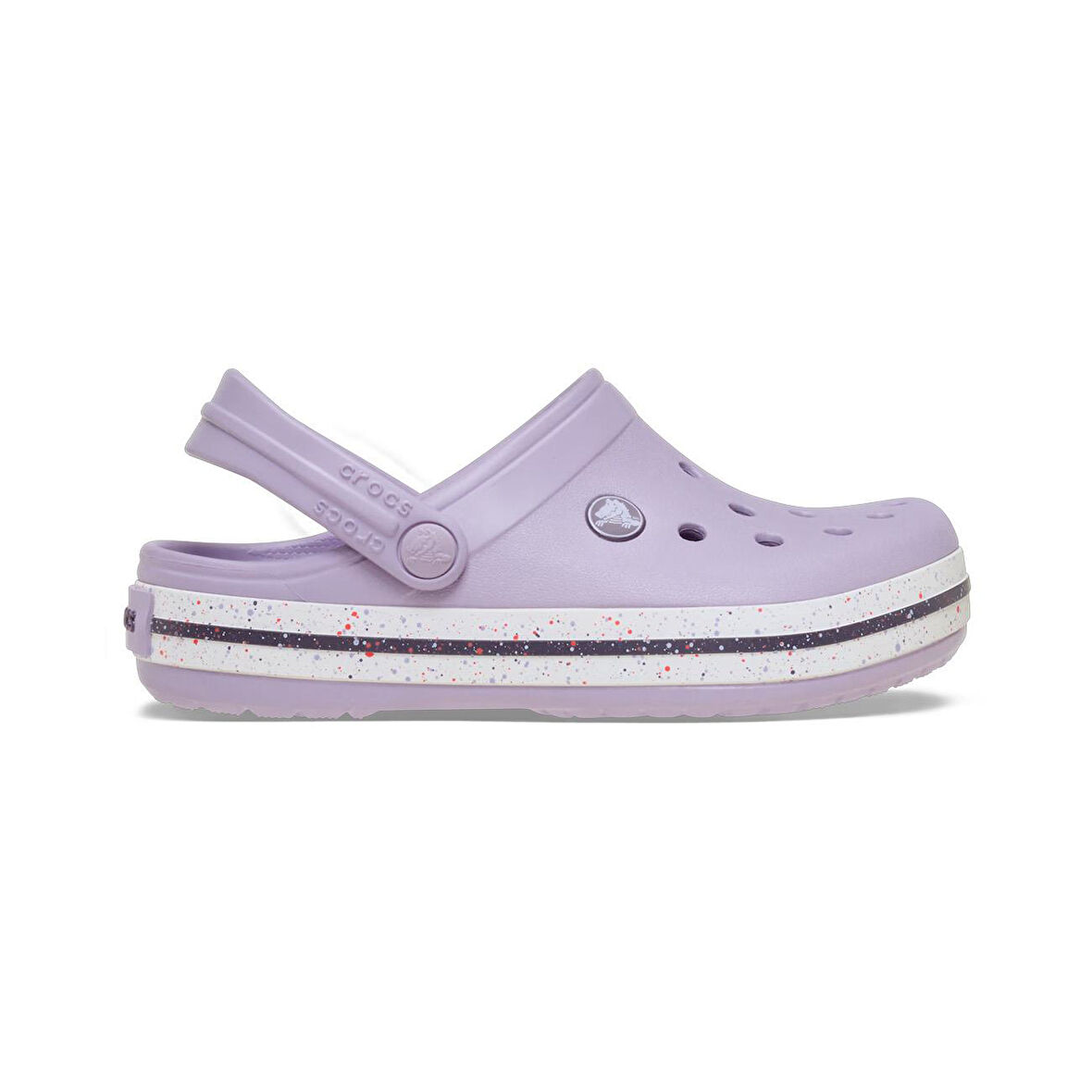 Crocs 211645 Crocband Speckled Band Clog K Terlik Lila