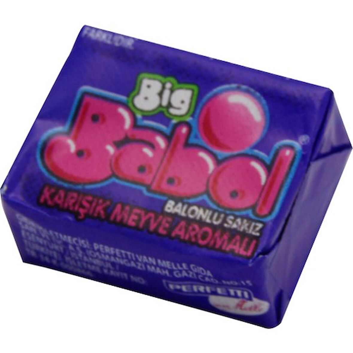 Big Babol Karışık Mevye Aromalı 90'lı