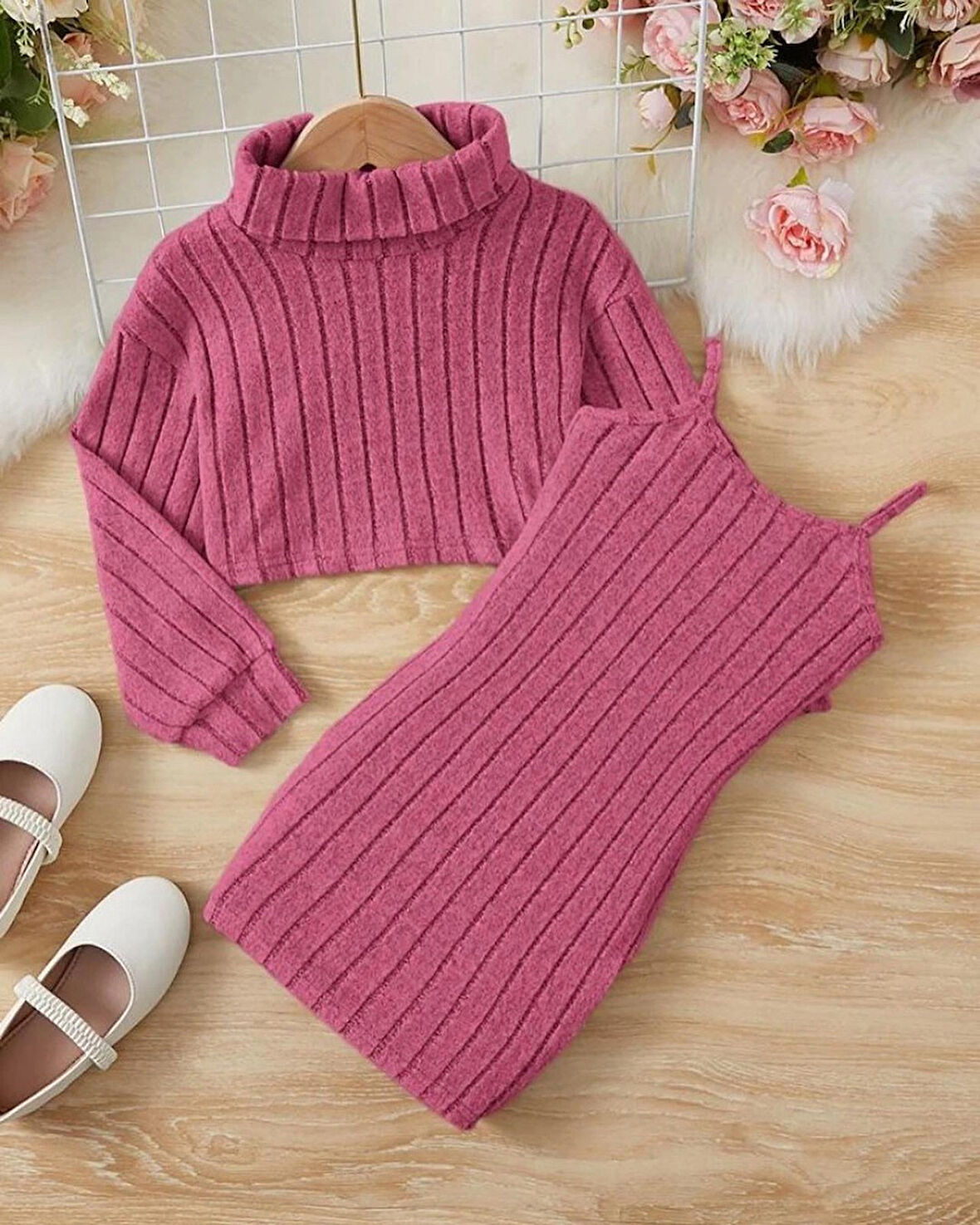 Hily Elbise Crop Kombin