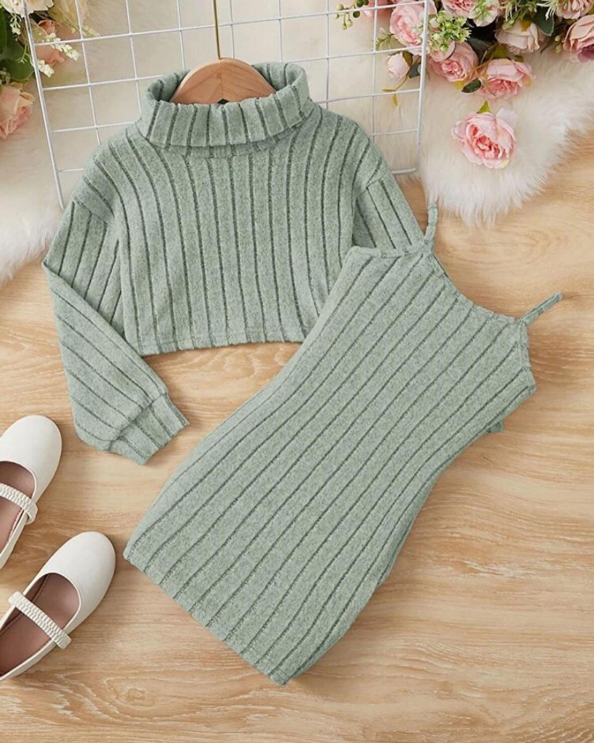 Hily Elbise Crop Kombin
