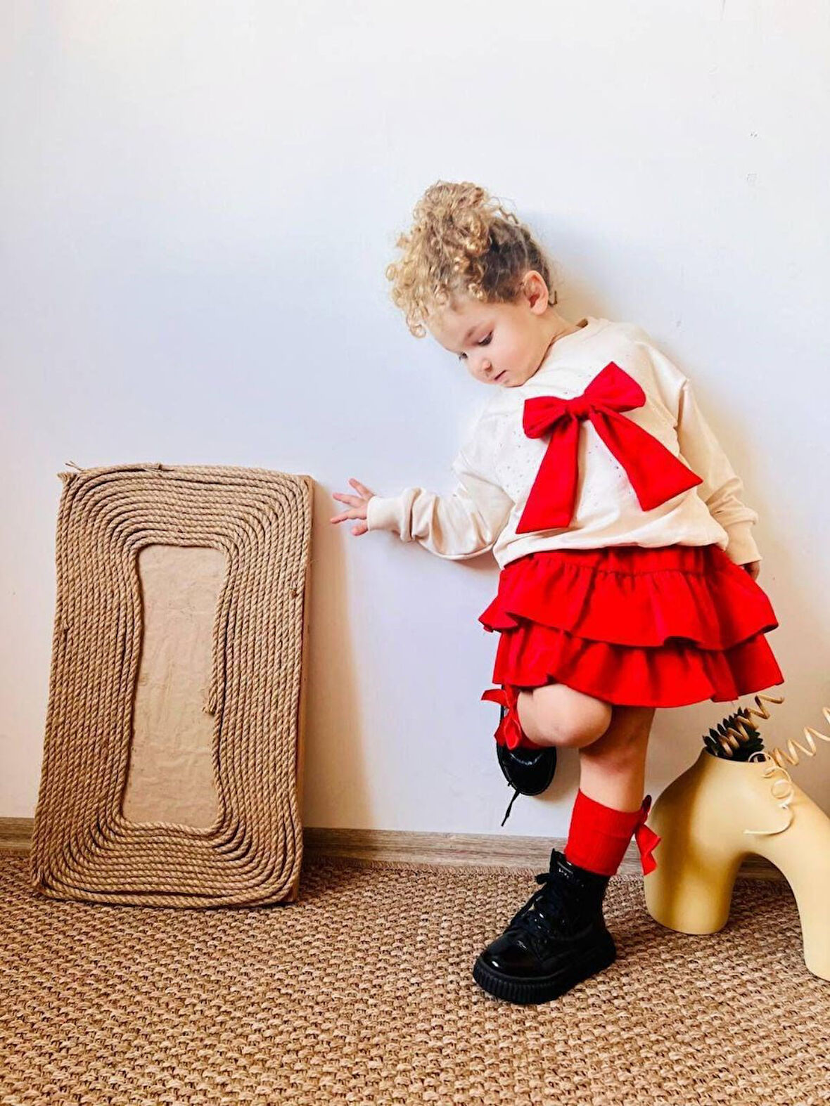 Fiyonklu Etekli Takım 