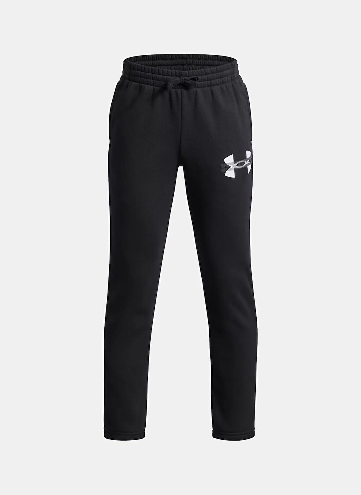 Under Armour Normal Paça Siyah Erkek Çocuk Eşofman Altı 6004995-001-UA Rival Flc Cblck Grph