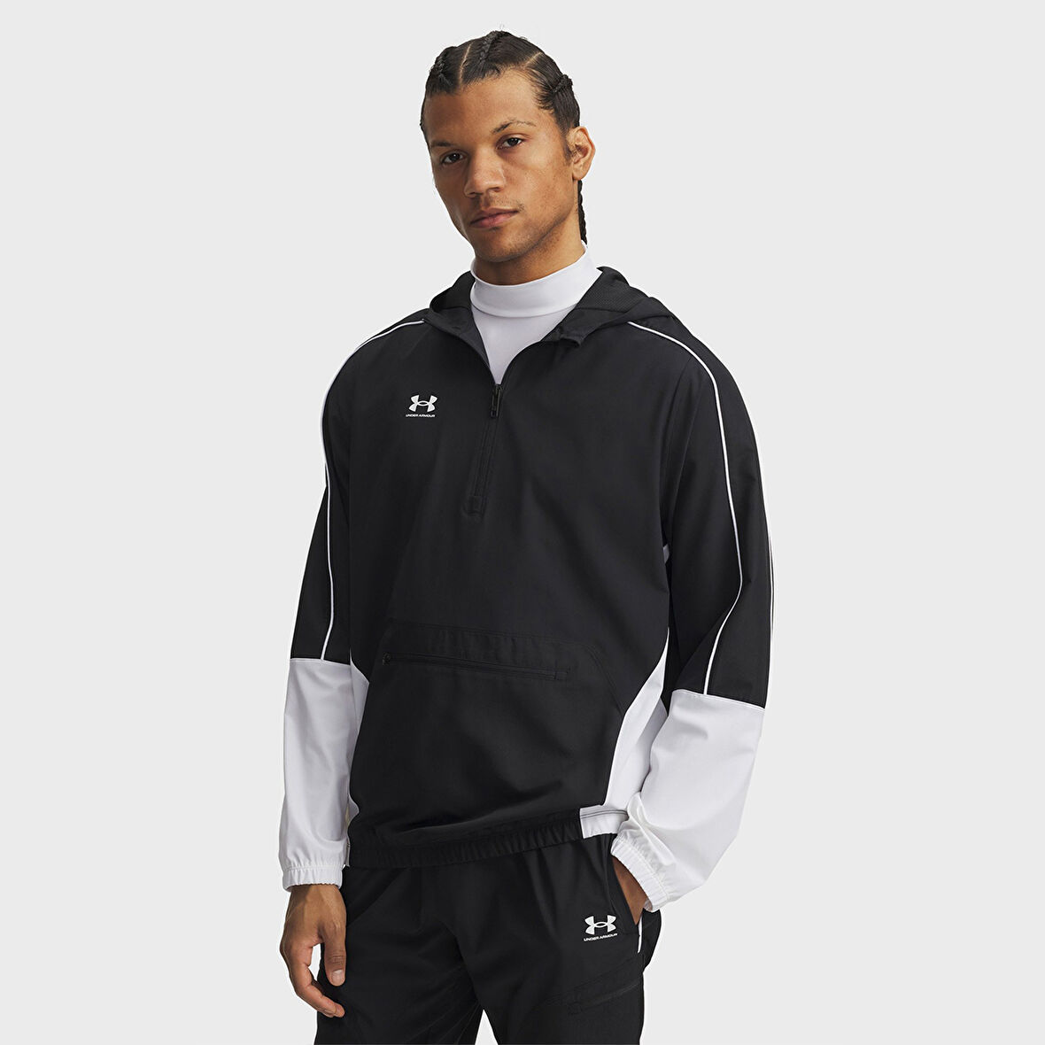 Under Armour Erkek Full Zip Hoodie Challenger Warmup