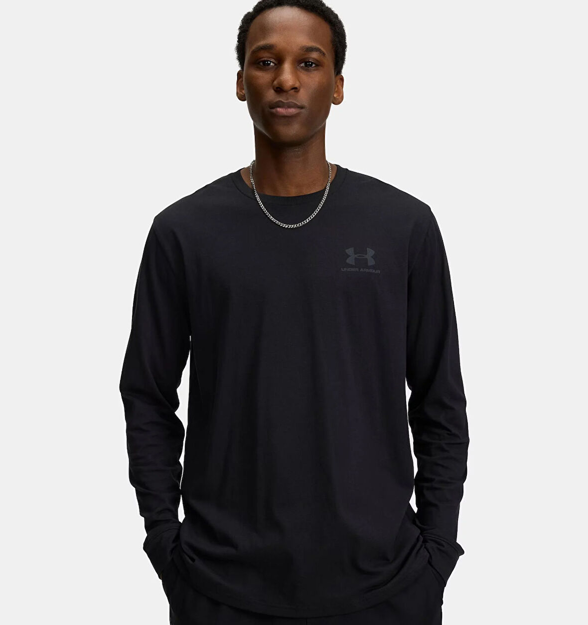 Under Armour UA SPORTSTYLE LEFT CHEST LS Erkek Uzun Kollu T-Shirt