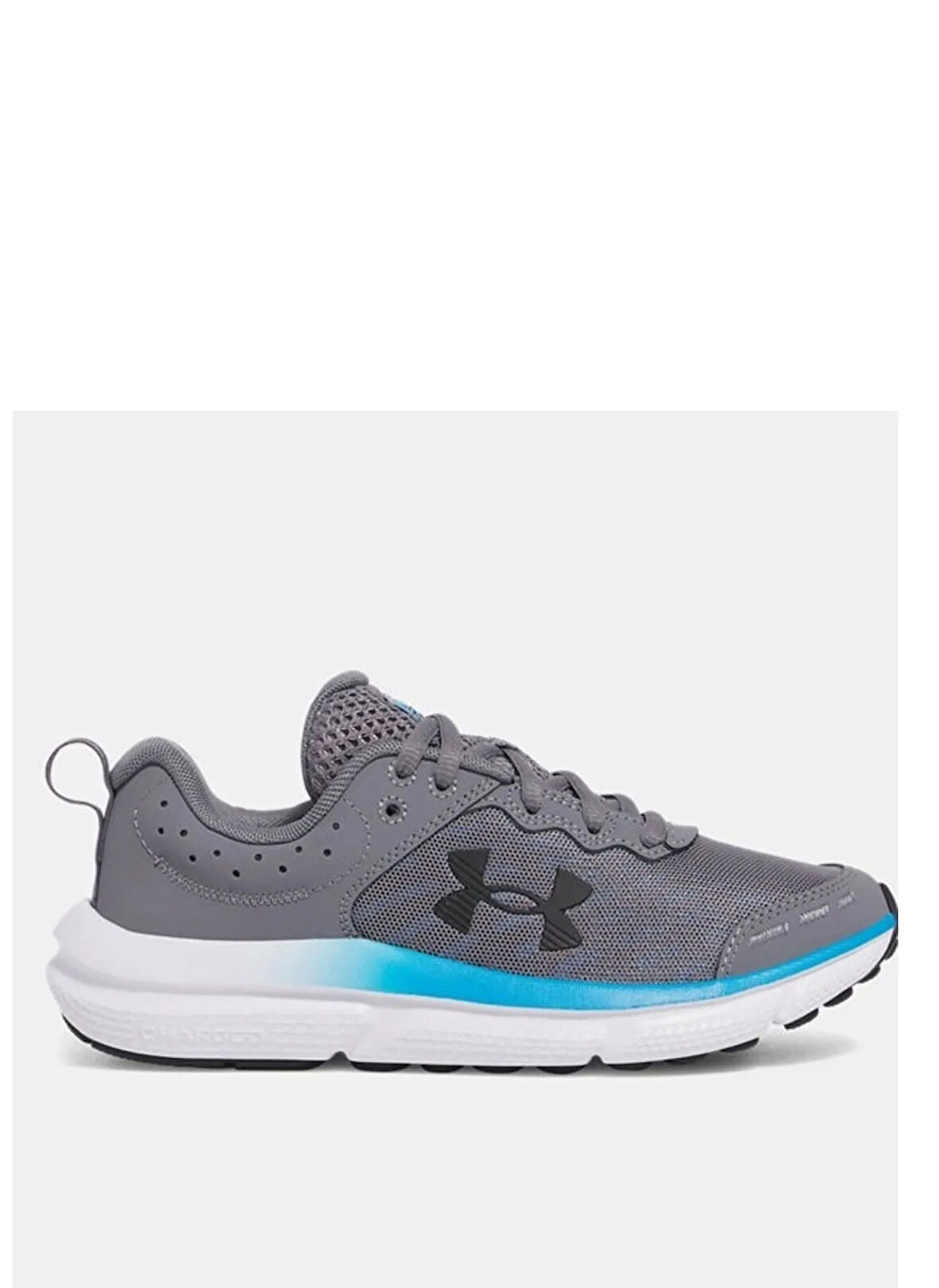 Under Armour Gri Erkek Çocuk Koşu Ayakkabısı 3026182-012-UA BGS Assert 10