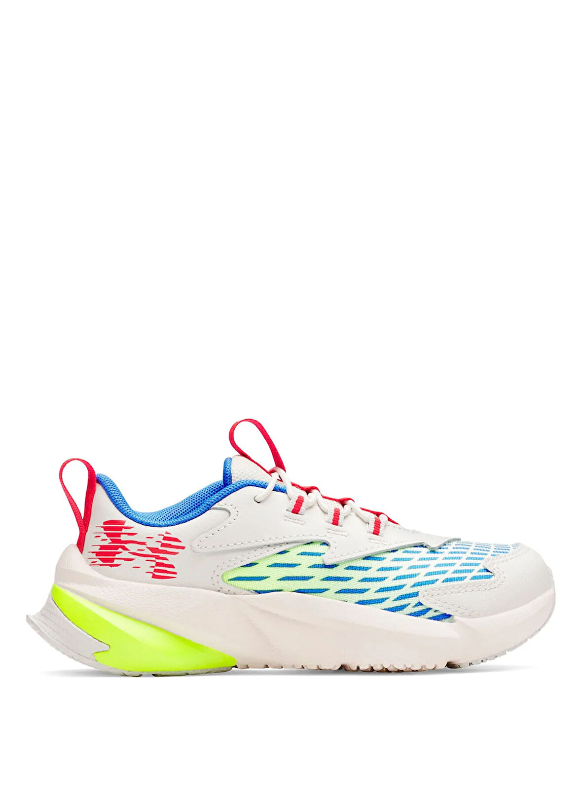 Under Armour Beyaz Kız Çocuk Koşu Ayakkabısı 6006928-110-UA BPS Scramjet 7