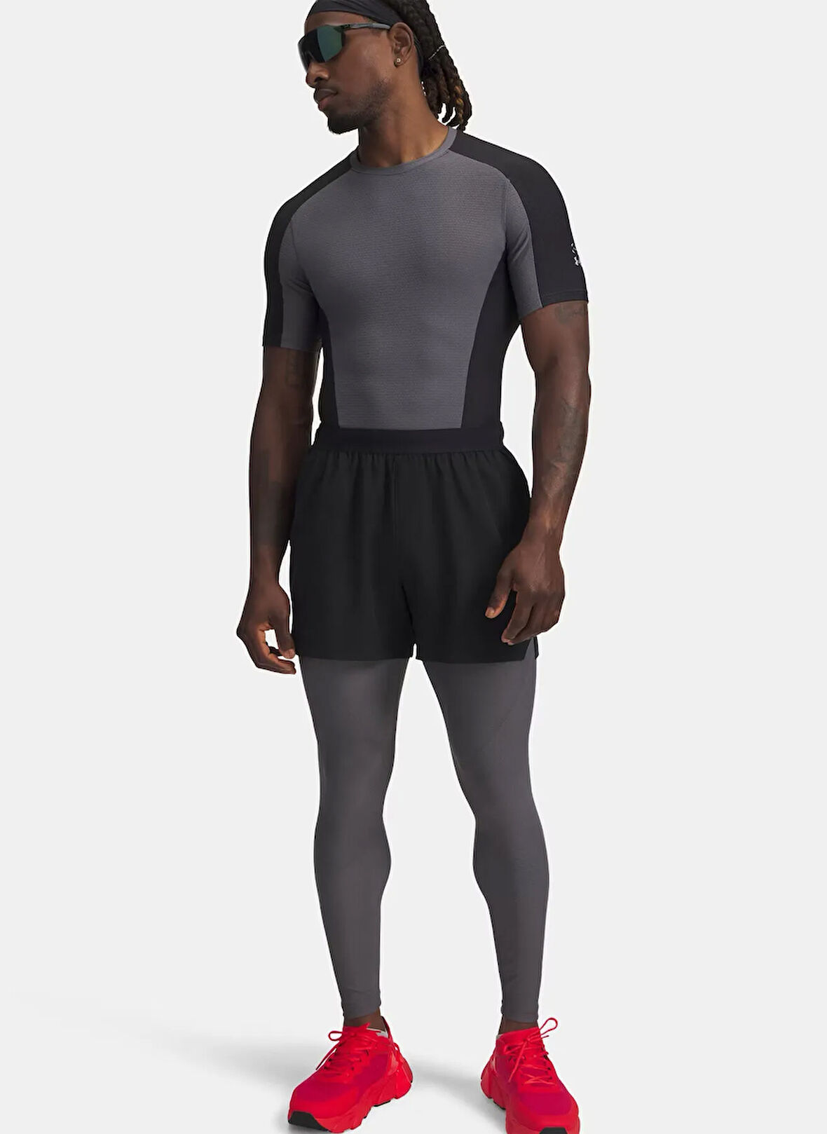Under Armour 6005915-001-UA Halo Train Short Siyah Lastikli Bel Normal Düz Erkek Şort