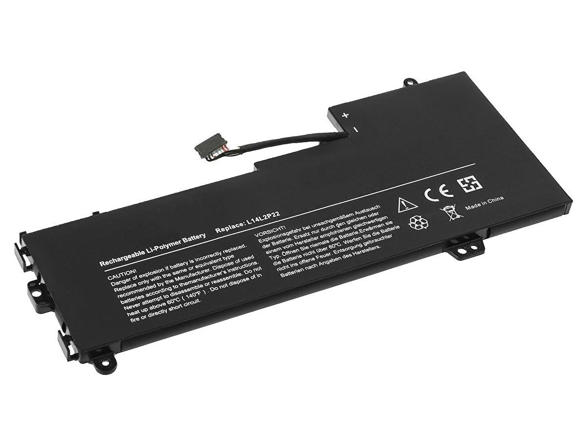 Lenovo IP500s-13ISK Notebook Batarya Laptop Pil