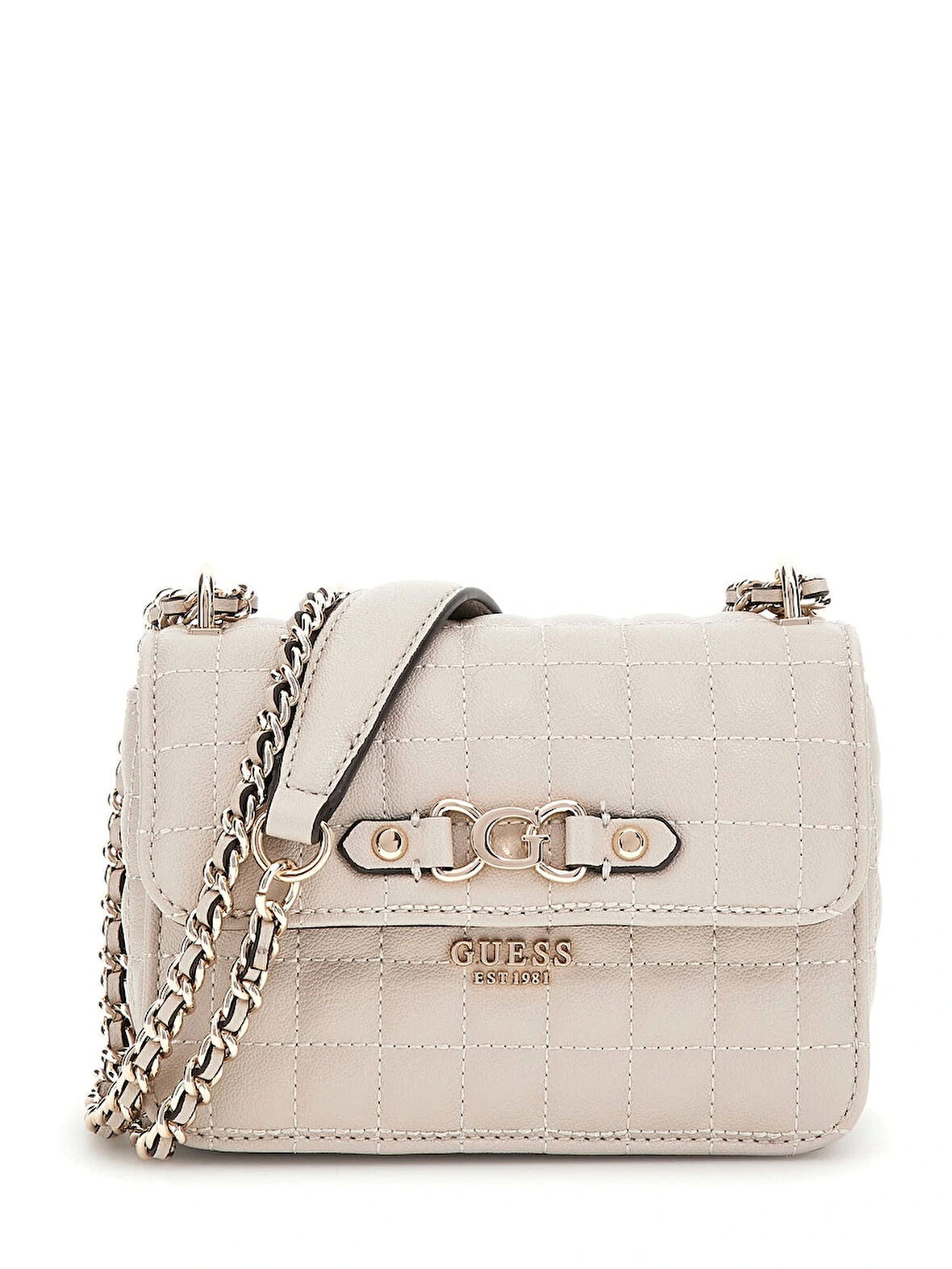 Guess Brera Kadın Bej Omuz Çantası HWQG8424780-LTA