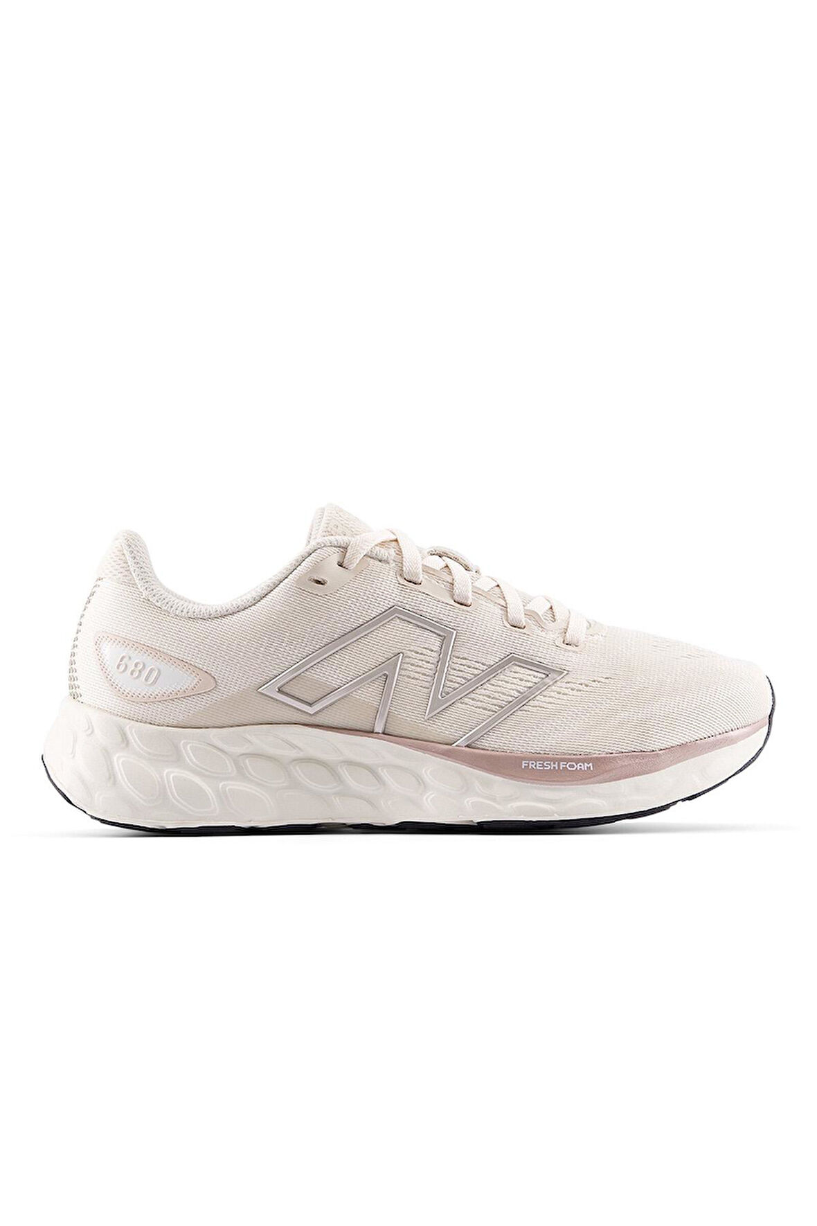 New Balance W680CD8 Bej Kadın Yürüyüş/Koşu Ayakkabısı