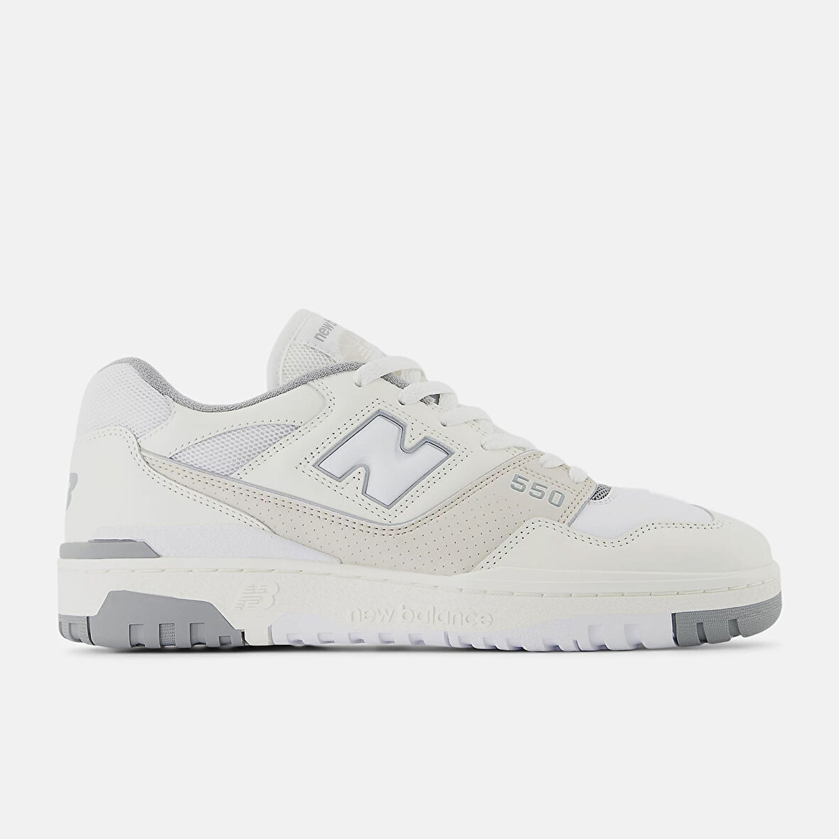Erkek Spor BB550UTW New Balance  Lifestyle WHITE