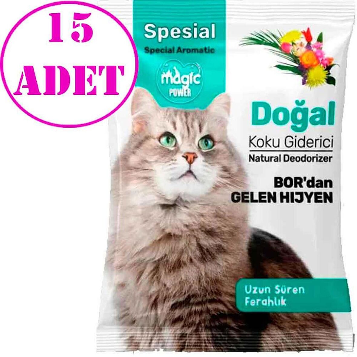 Magic Power Kedi Kumu Koku Giderici Spesiyal 25 Gr 15 AD