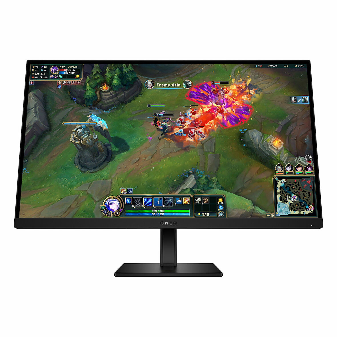HP Omen 27q G2 AV4H6E9 27" 180Hz 1Ms HDMI+DP HDR WQHD FreeSync IPS Pivot Vesa Monitör