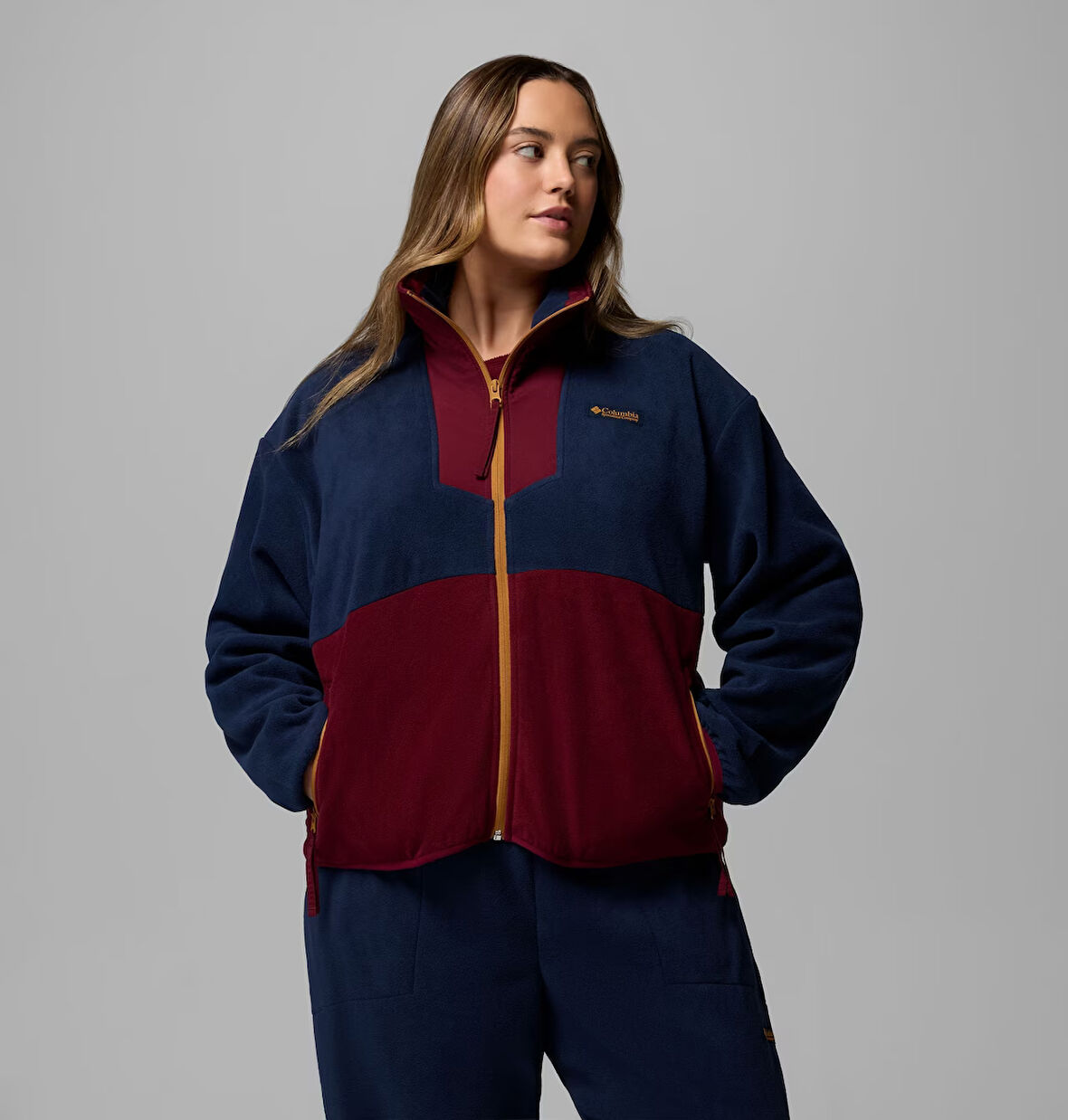 Columbia AL0684 SEQUOIA GROVE FULL ZIP FLEECE KADIN POLAR 2085311461