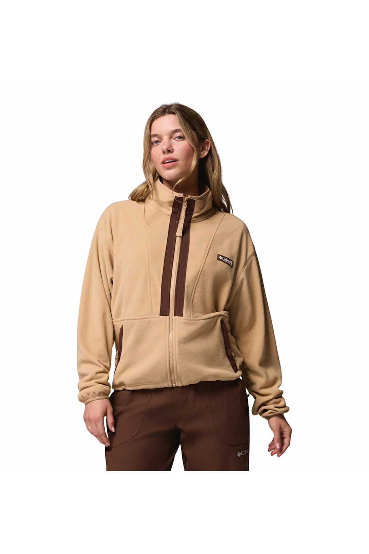 Backbowl II Tam Fermuarlı Kadın Polar Üst