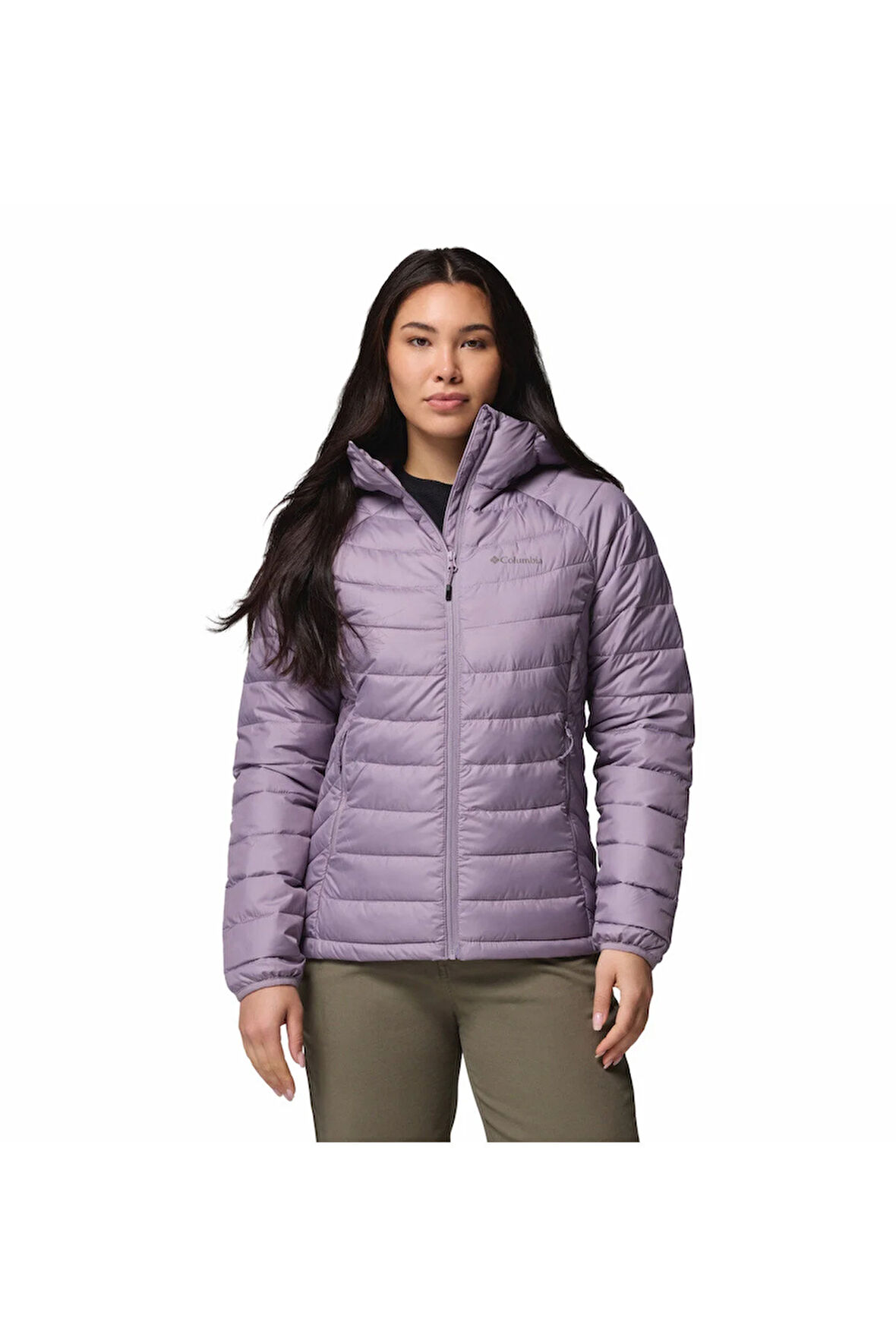 COLUMBIA WK8123 POWDER LITE II HOODED JACKET Kadın MONT 2089391554