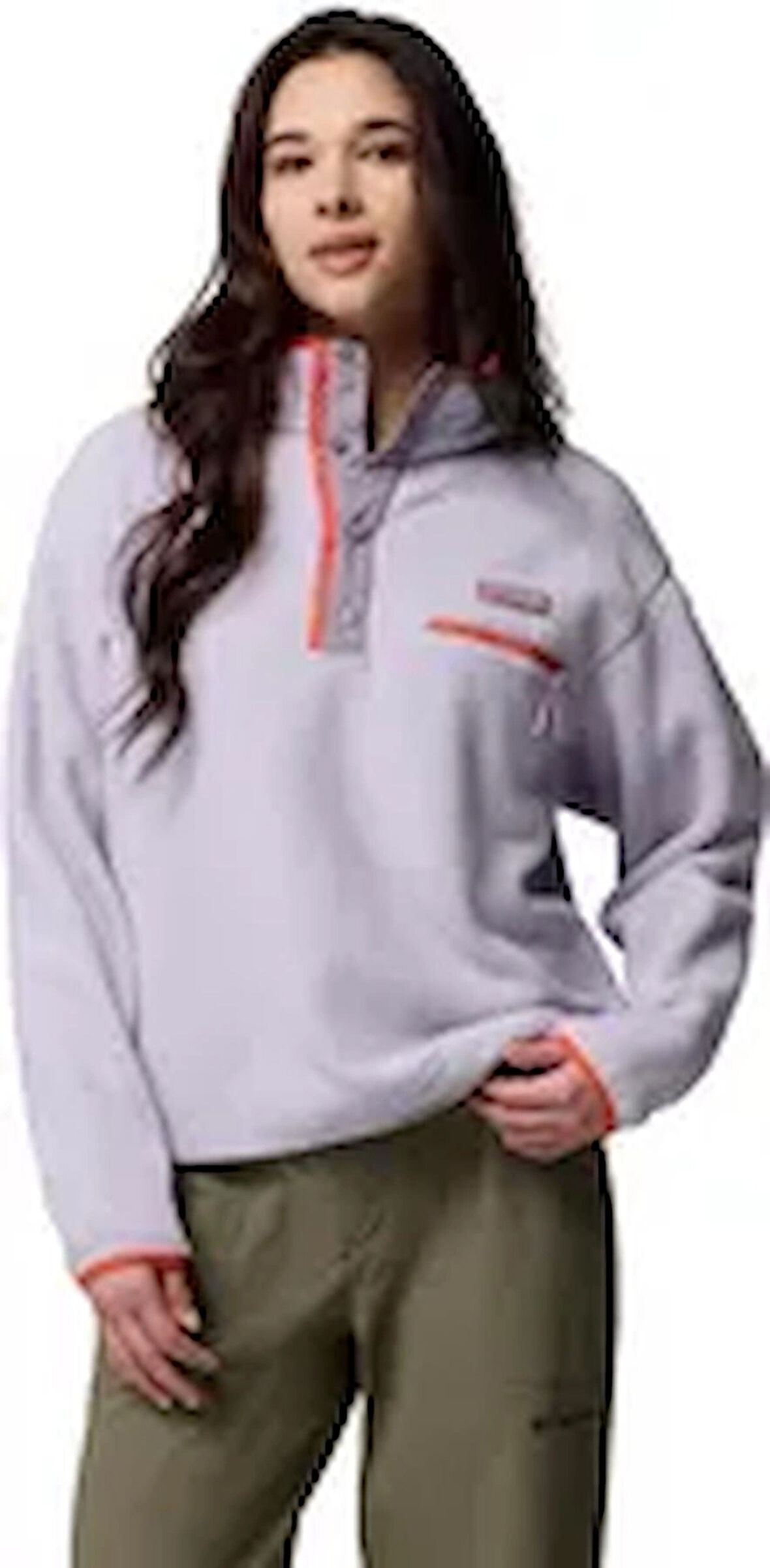 COLUMBIA AL7330 HELVETIA II CROPPED HALF SNAP FLEECE kadın POLAR 2092231561