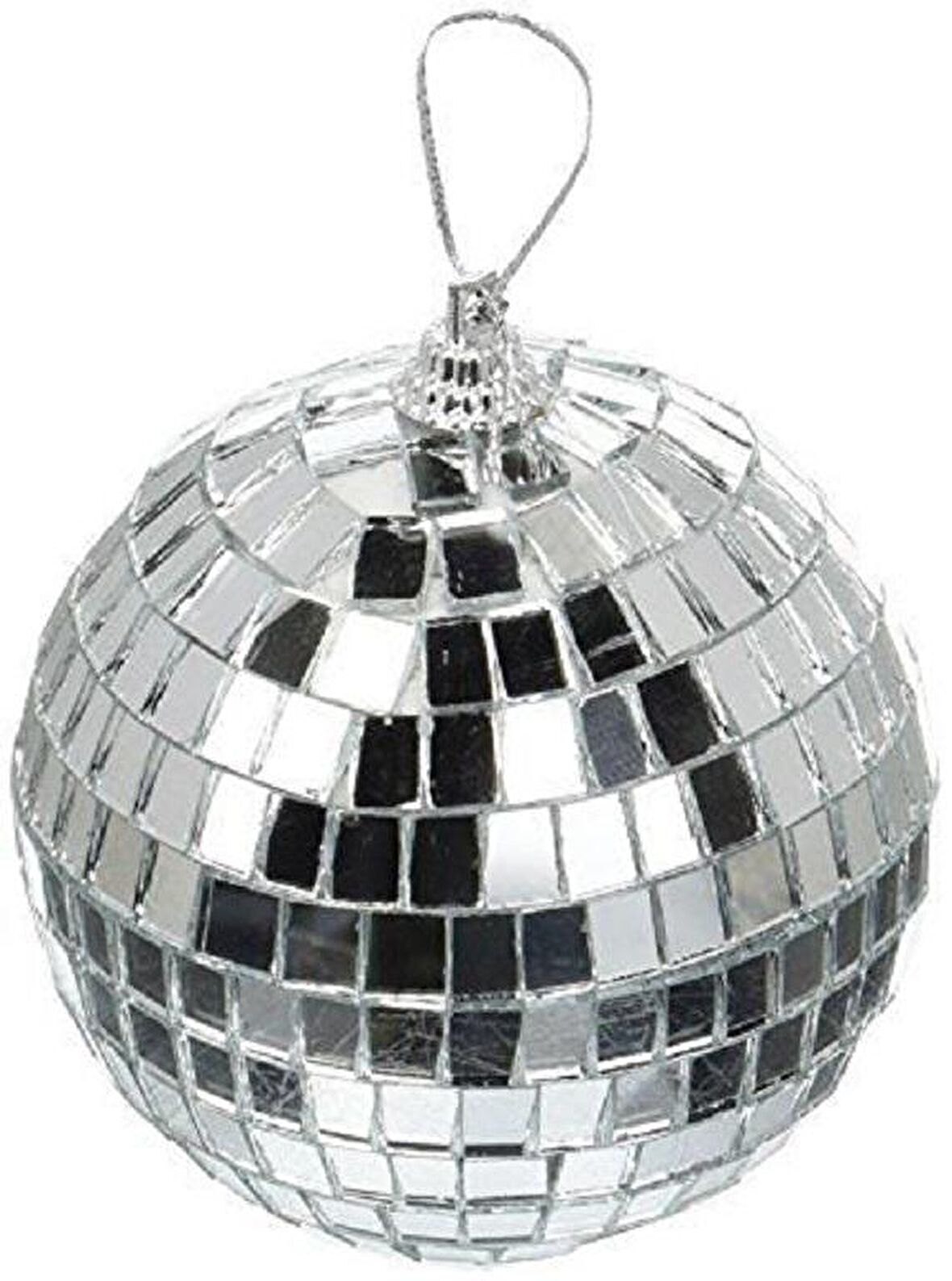 DİSKO TOPU ÇAM SÜSÜ 3CM 6'LI