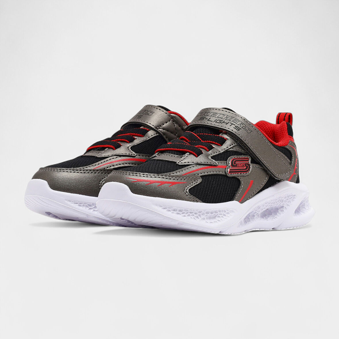 Skechers SKECHERS METEOR-LIGHTS 401497NGURD Çocuk Spor Ayakkabı