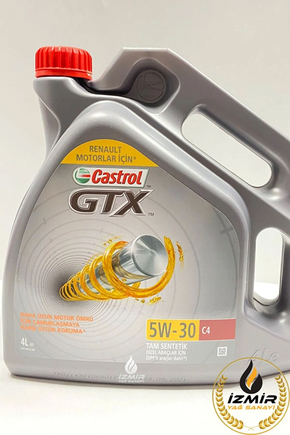 Gtx 5w30 C4 Dpf'li Tam Sentetik Motor Yağı 4 Litre