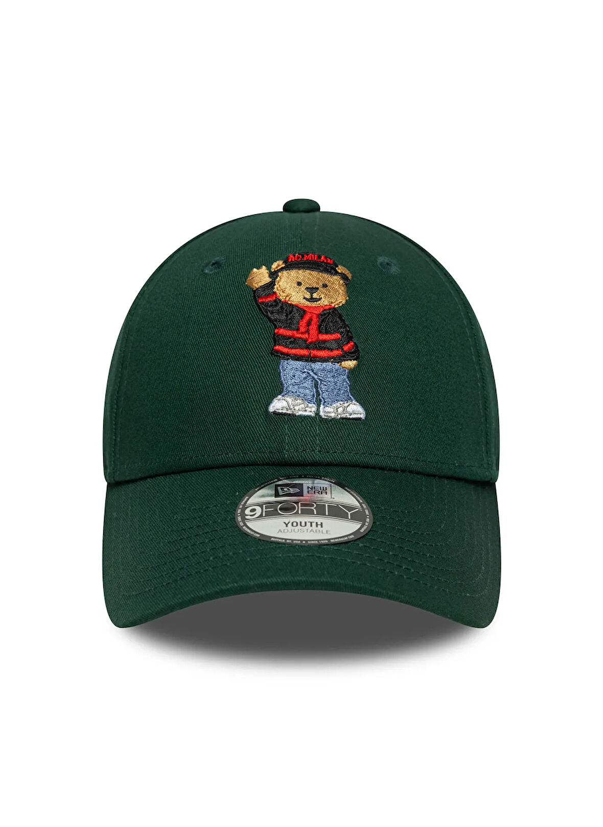 New Era Yeşil Erkek Çocuk Şapka BEAR 9FORTY ACMILAN