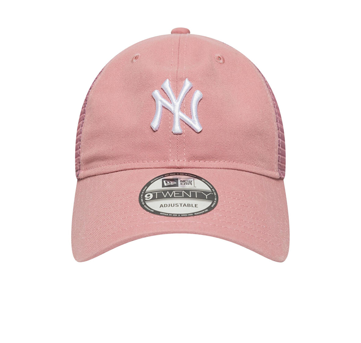 60674849-R New Era Mıdı Logo 9Twenty Trucker Neyyan  Copwhı Şapka Pembe