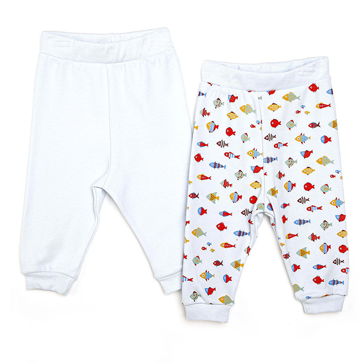 HelloBaby Basic Erkek Bebek  2li Patiksiz Alt