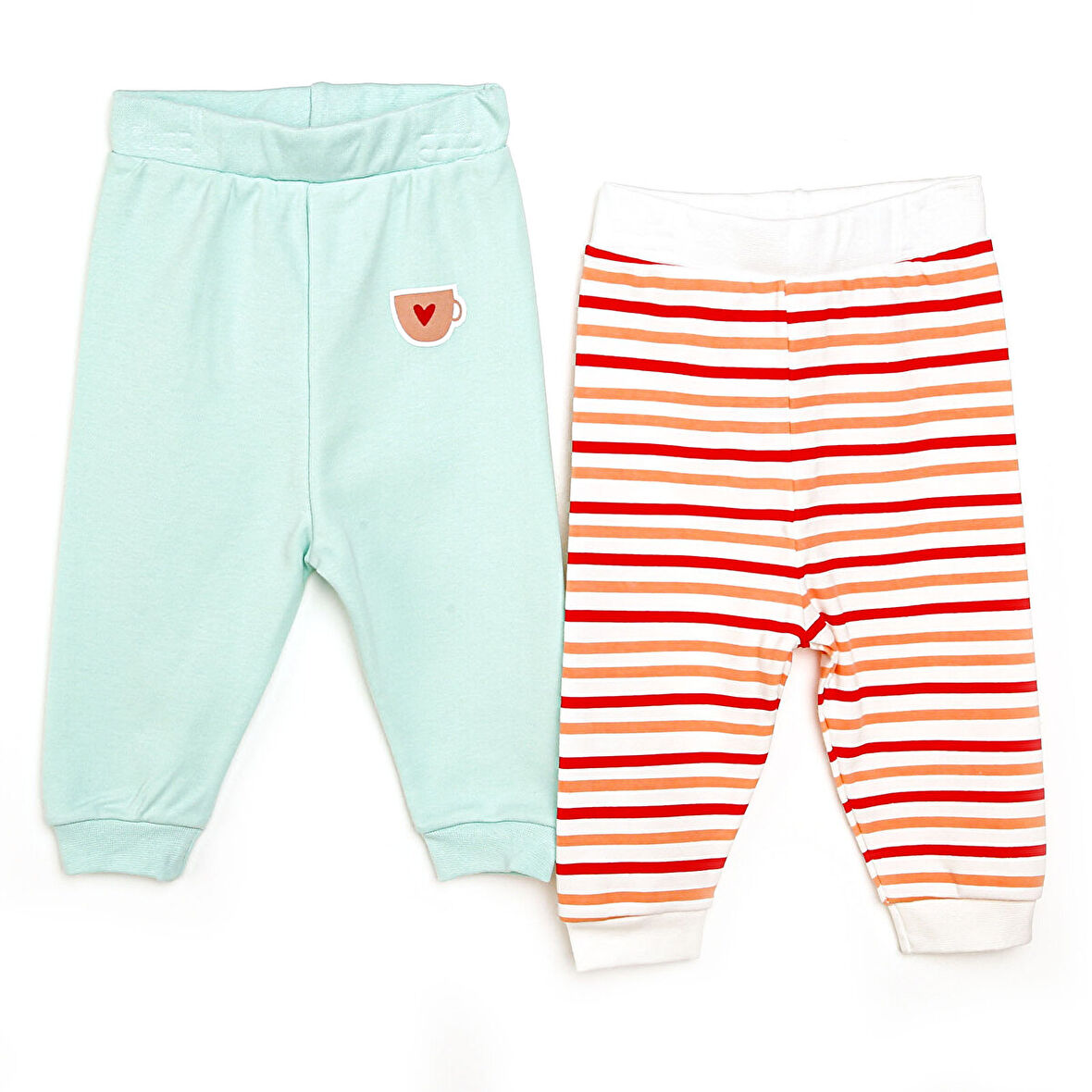 HelloBaby Basic Kız Bebek 2li Patiksiz Alt