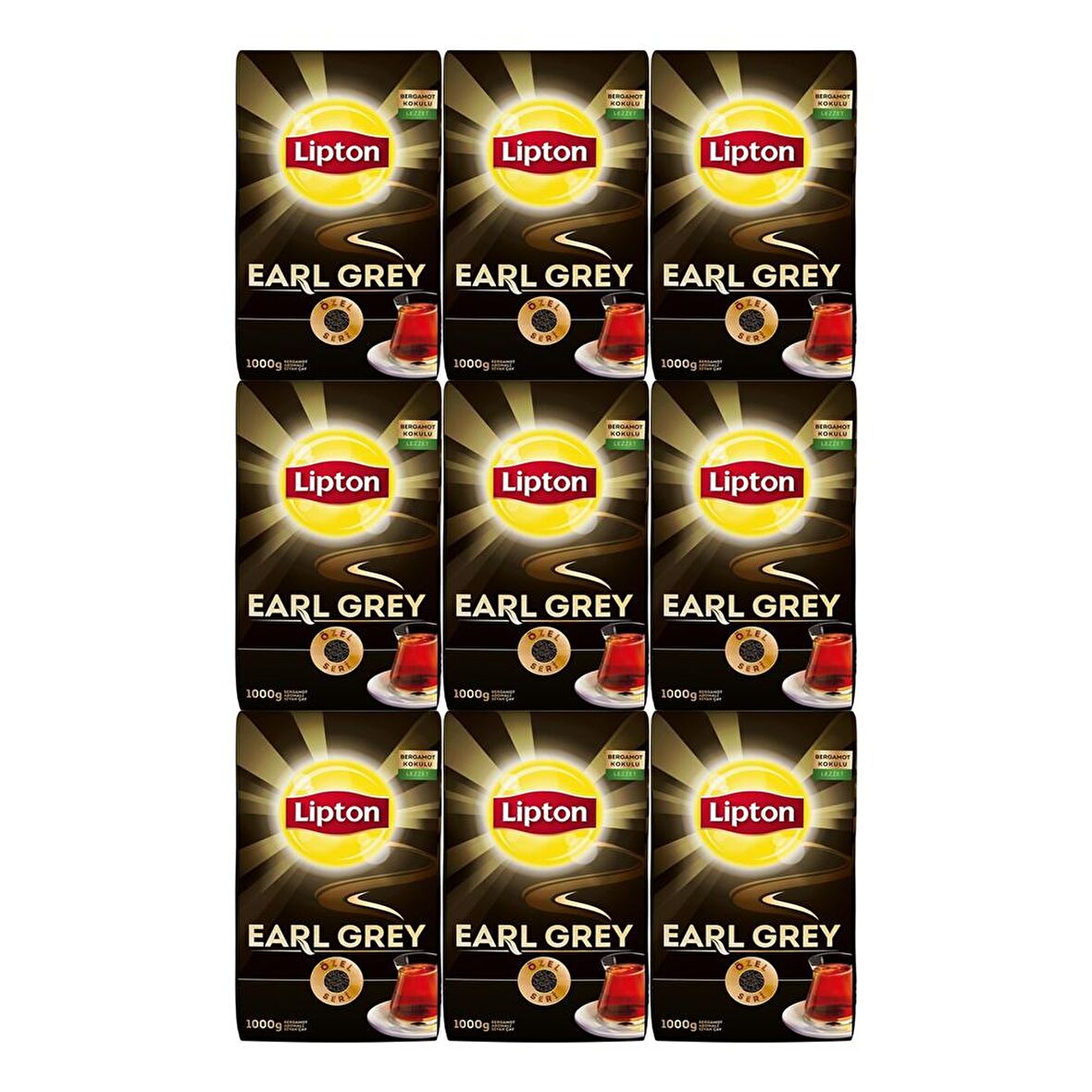 Lipton Early Grey Özel Seri Çay 1 Kg x 9 Adet