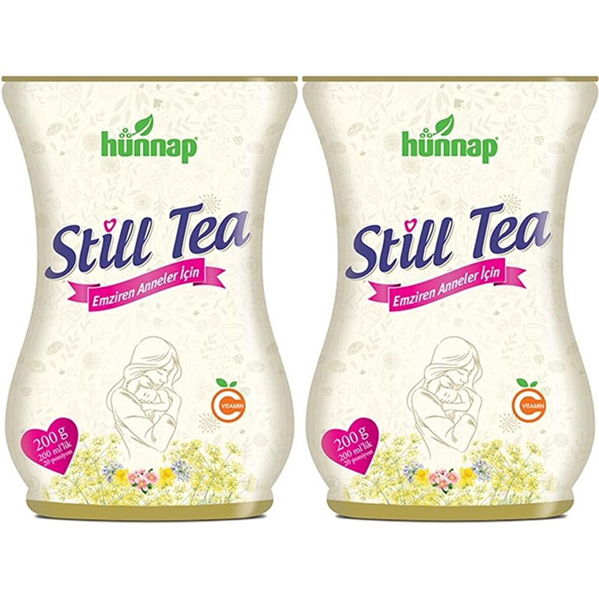 Hünnap Still Tea Emziren Anneler İçin 200 Gr x 2 Adet