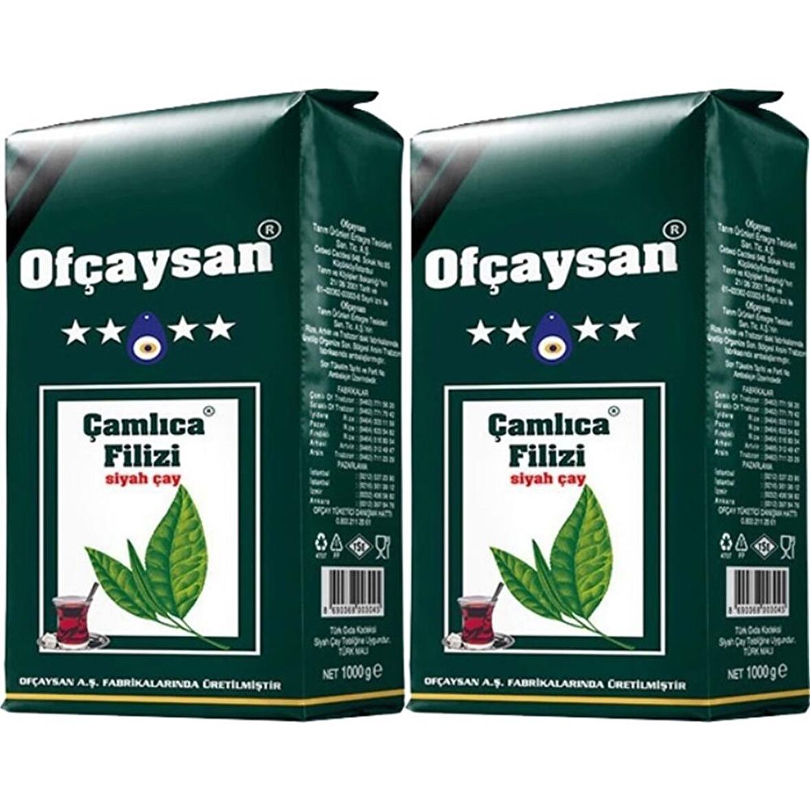 Ofçay Çamlıca Filiz Çayı 2 x 1 Kg