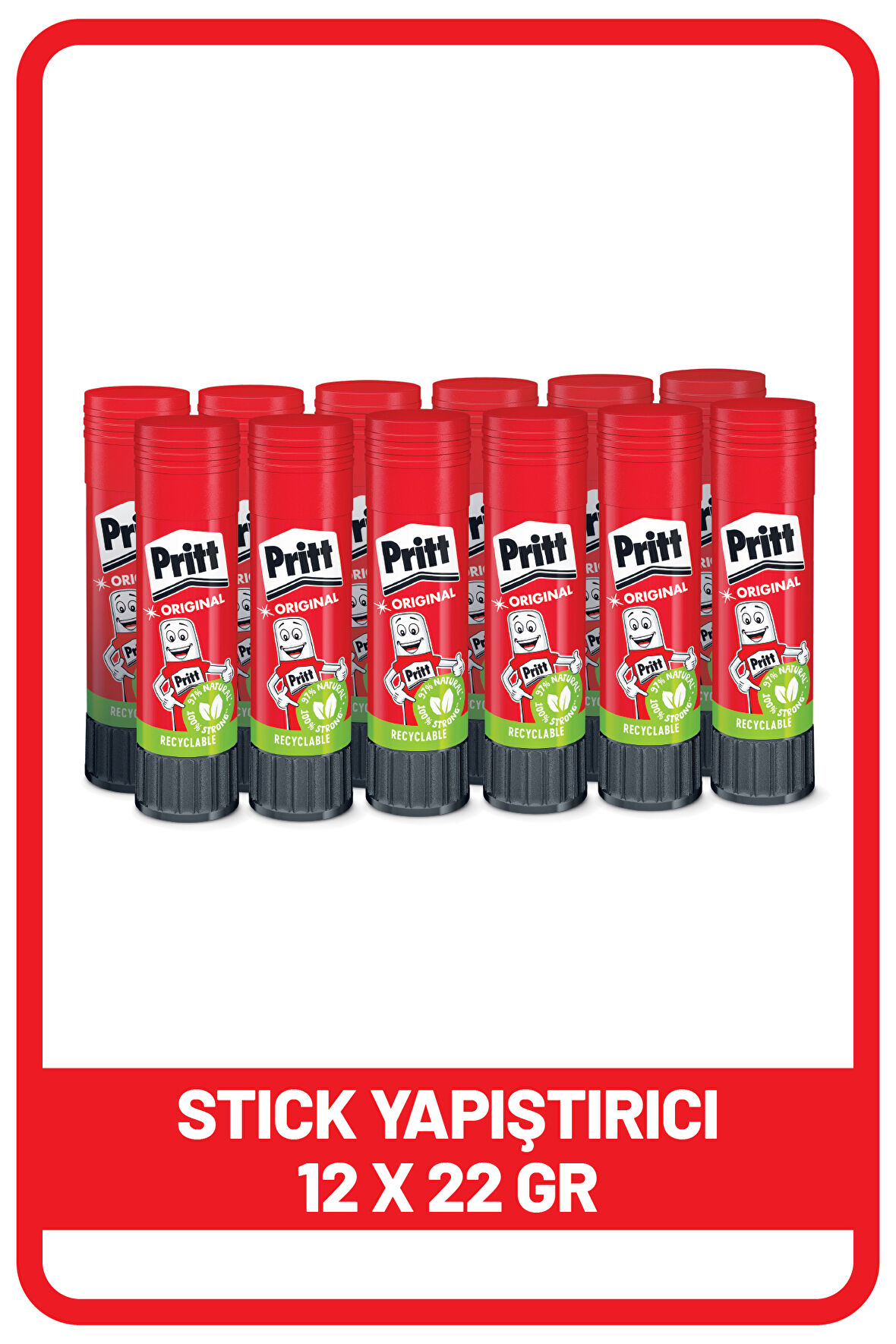 Stick Yapıştırıcı 22 Gr 208845 12'li Paket