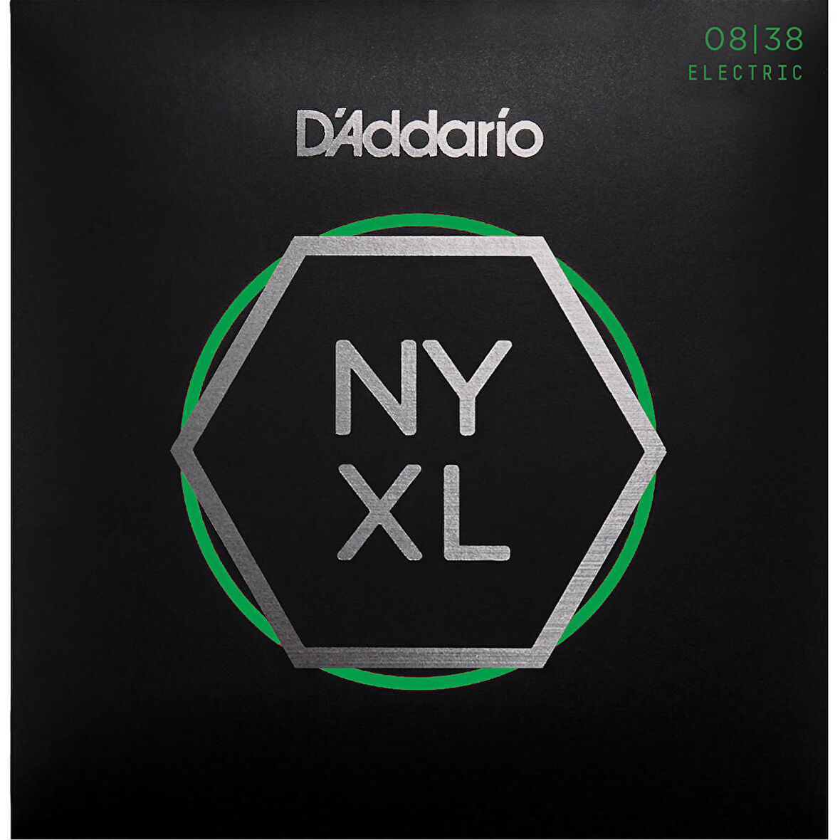 D'Addario NYXL0838 Nickel Wound, Extra Super Light, 08-38 Takım Tel Elektro Gitar Teli 008-038
