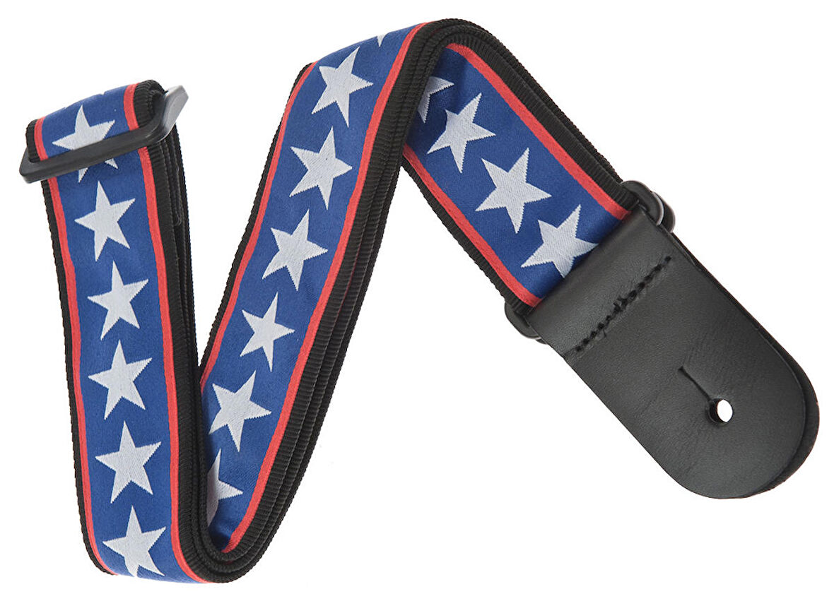 Planet Waves World Tour Collection Straps 50A10 - Stars & Stripes Gitar Askısı