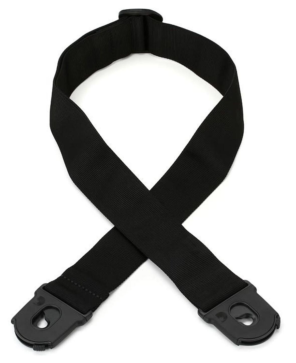 DAddario Polypropylene Planet Lock Straps PWSPL200 - Siyah Kilitli Gitar Askısı