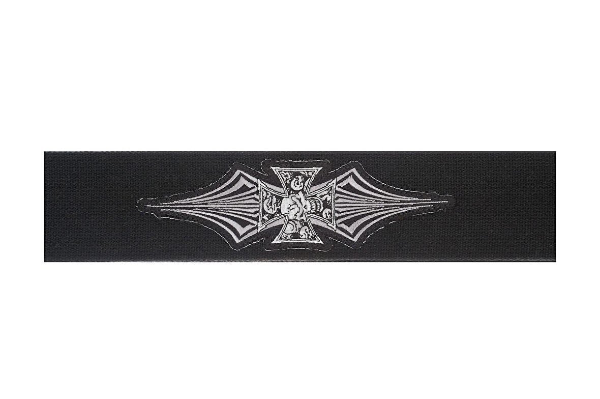 Planet Waves Patch Collection Straps 64P02 - Iron Cross Askı Üzerine Dokuma Yama