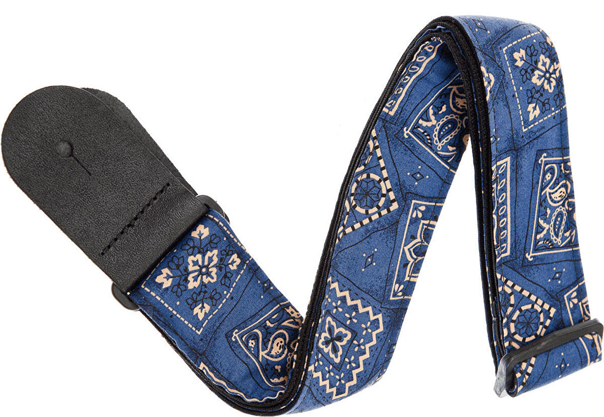 Planet Waves Textile Collection Straps 50G03 - Blue Bandana Gitar Askısı