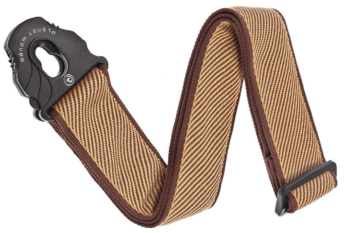 Planet Waves Planet Lock Straps Tweed - 50PLB06 Kilitli Gitar Askısı