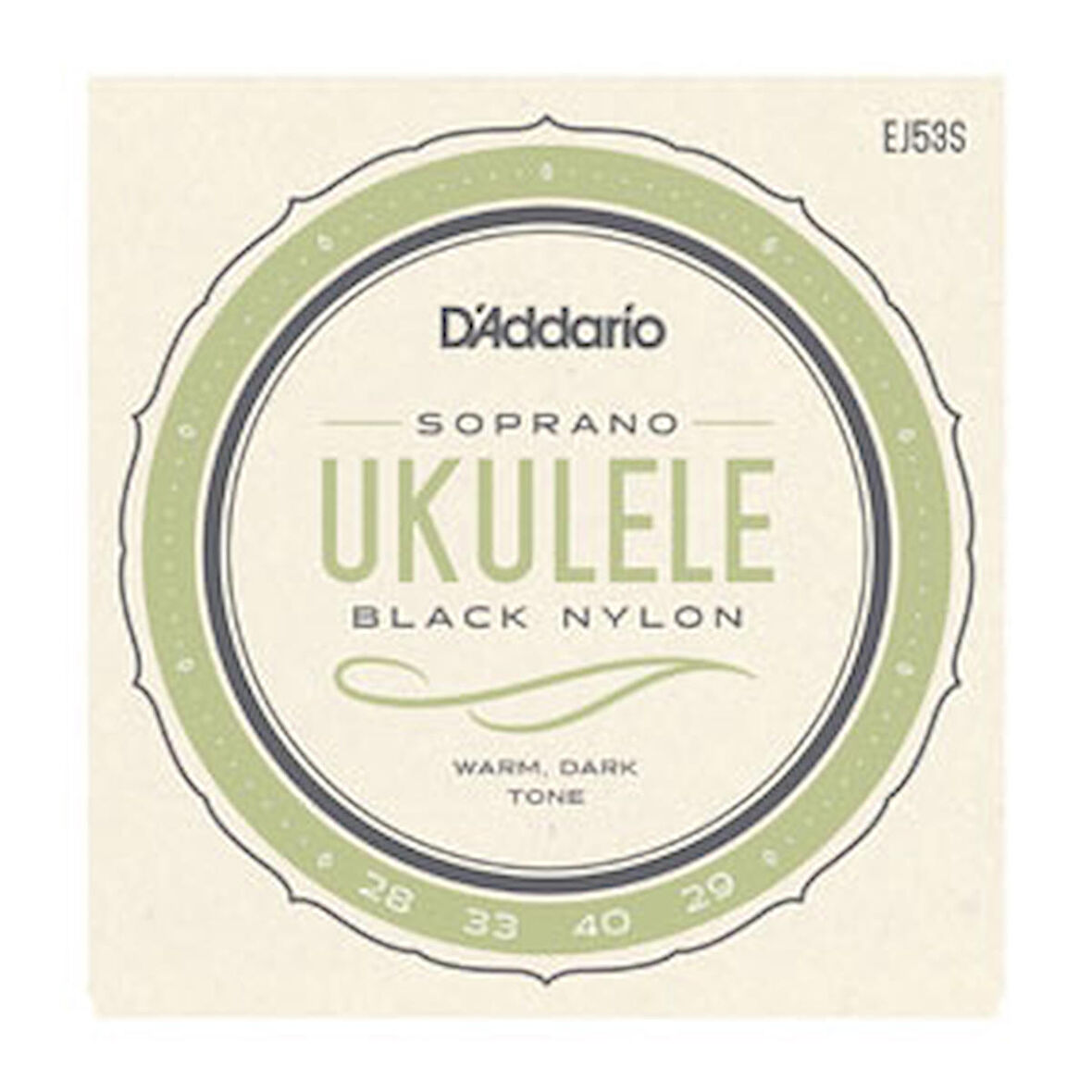 D'Addario EJ53S Soprano Ukulele Set Takım Tel Soprano Ukulele Teli