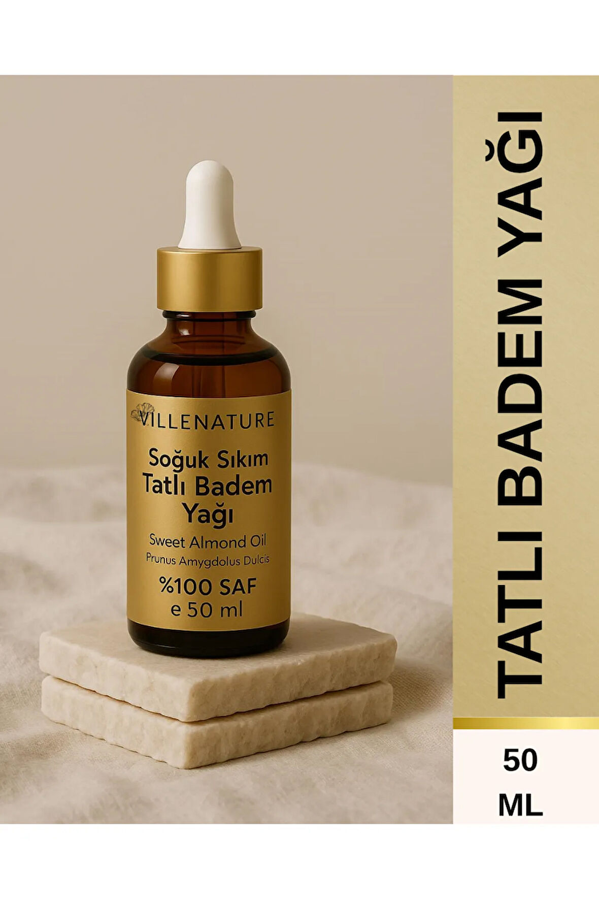 Soğuk Sıkım TATLI BADEM YAĞI 50 ML